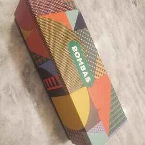 Bombas Snowflake Calf Sock size Large Gift Box 4 pack